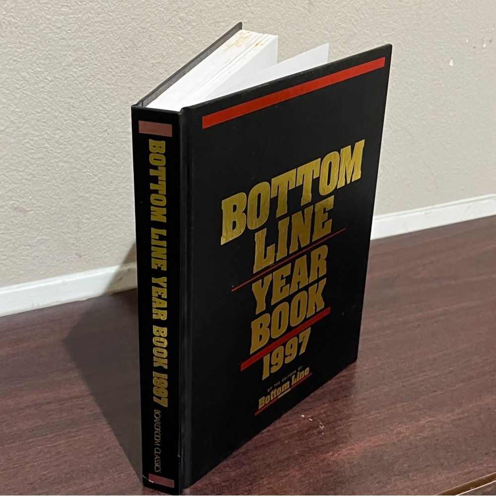 Bottom Line Yearbook 1997 Self Help Everyday Everything Personal Guide Hardcover - Picture 4 of 14
